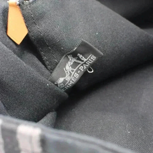 Hermès Grey Cotton Canvas Messenger Bag - Picture 2 of 14